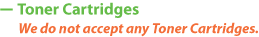 Toner Cartridge Prices